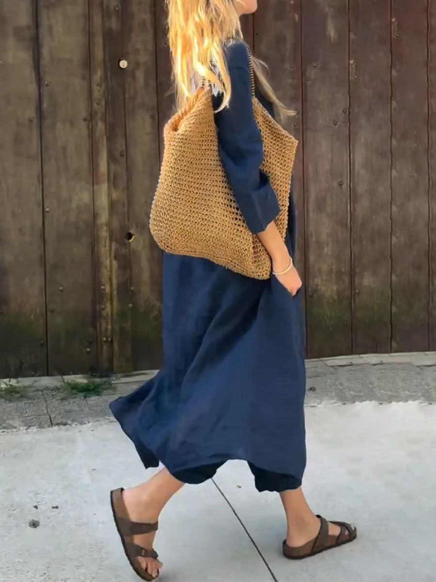 Loose Chic Pocket Two Sets