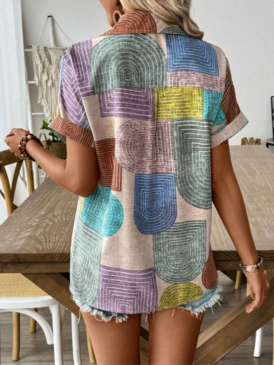 Unique Pattern Soft Shirt