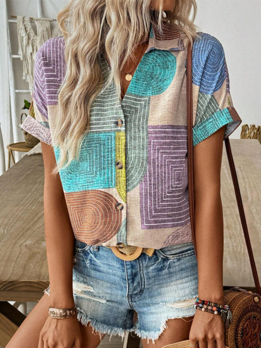 Unique Pattern Soft Shirt
