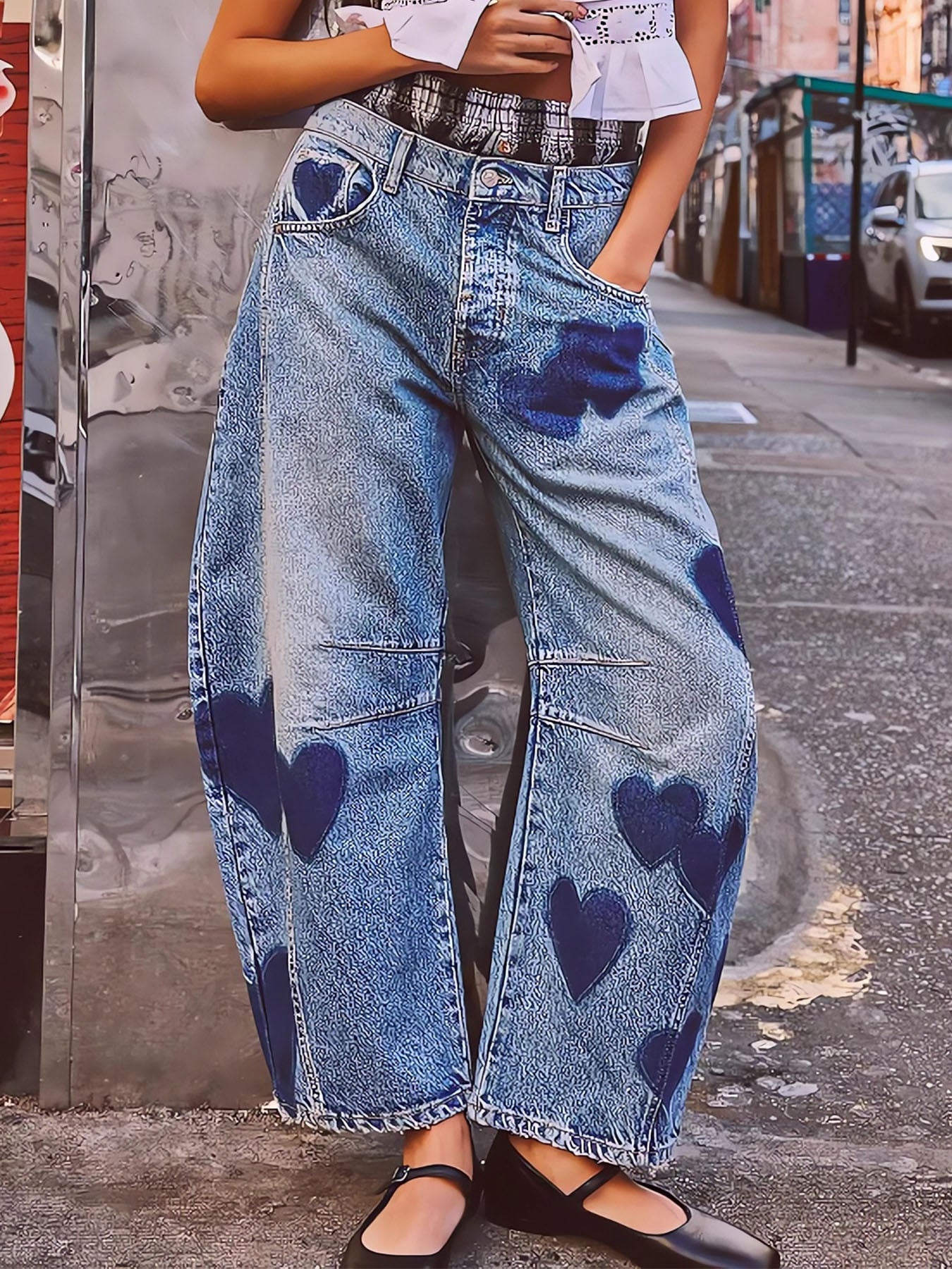 Street Love Retro Jeans