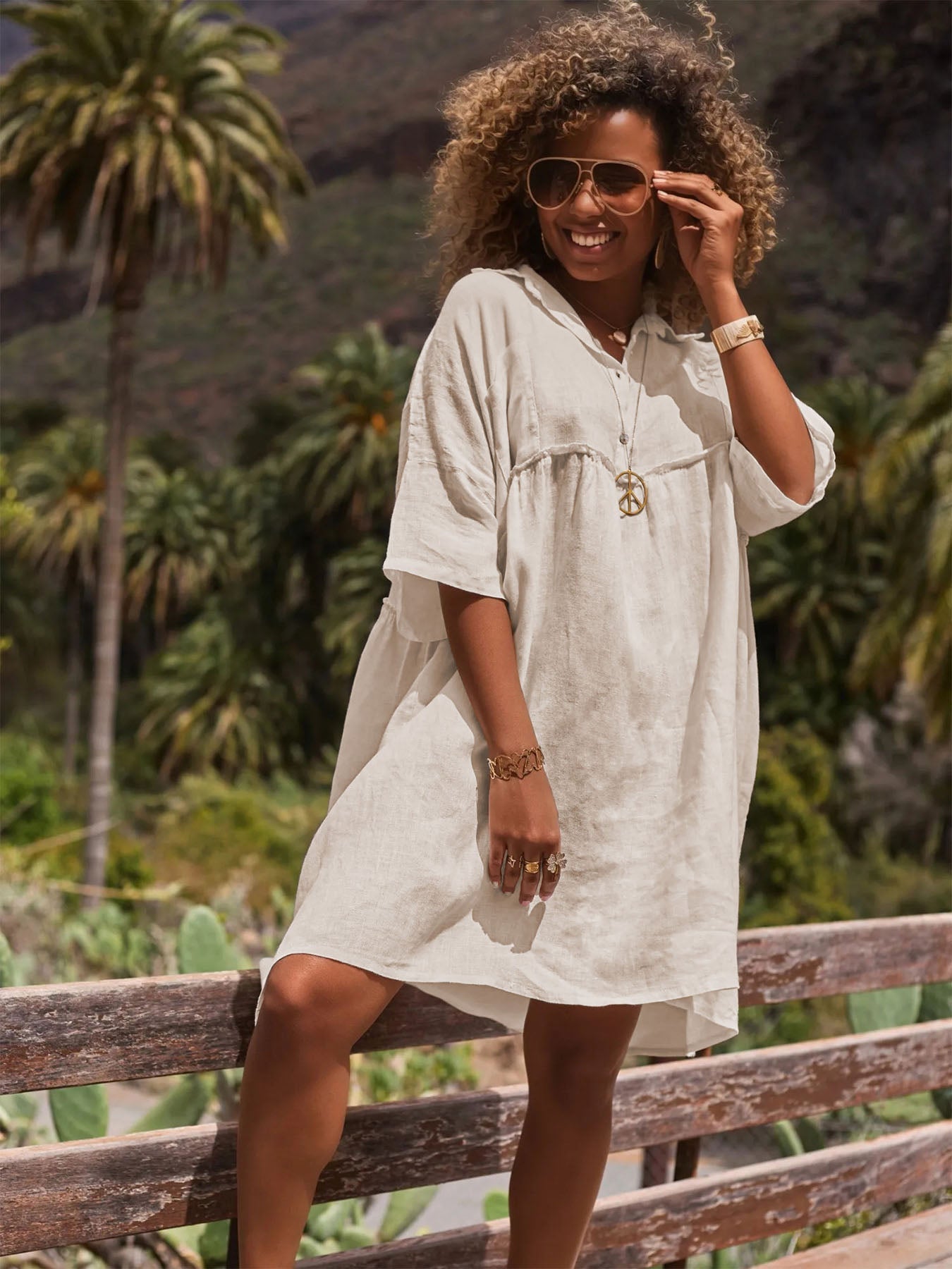 Polo Loose Dress
